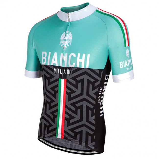 Bianchi Milano 2017 Radtrikot Kurzarm A7 Radtrikot Kaufen