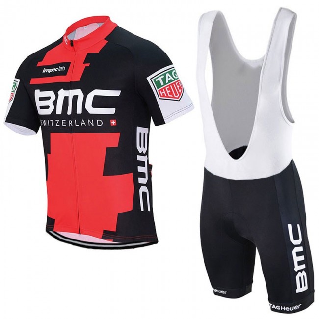 Bmc Racing Team 2017 Fahrradbekleidung Satz Radtrikot Kurzarm+Kurz Trägerhose Radtrikot Kaufen