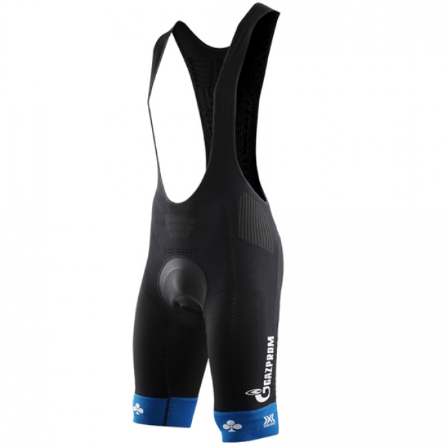 2017 Gazprom-Rusvelo Kurz Trägerhose Radtrikot Kaufen