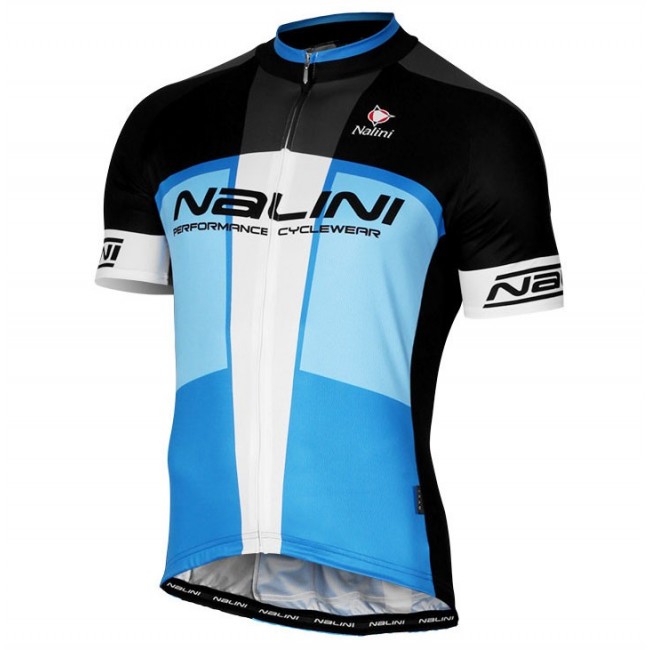 2017 Nalini PRO Artico Schwarz-Blau Radtrikot Kurzarm Radtrikot Kaufen