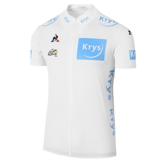2017 Tour de France Weiß Radtrikot Kurzarm Radtrikot Kaufen